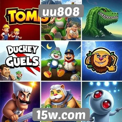 Comparação entre os jogos mais populares no uu808