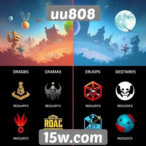 Comparativo entre uu808 e outras plataformas de jogos